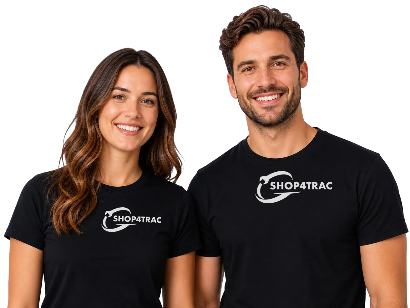 Twee medewerkers van het supportteam van Shop4Trac