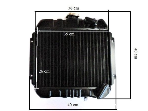 Radiateur Mitsubishi D1450 – D1550 | MT1401 – MT1601