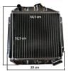 Radiateur Hinomoto C172 | C174 | Allis Chalmers 5015 | Deutz-Allis 5215