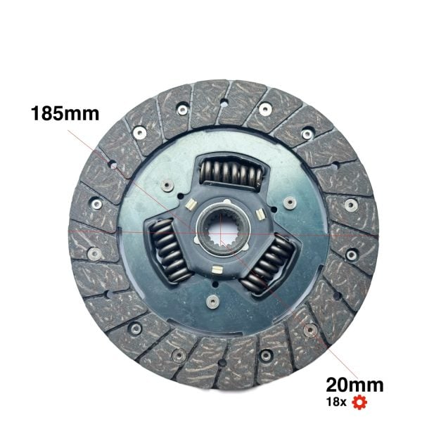 Koppelingsplaat Shibaura SL1503 – SL1743 | SP1500 – SP1740 | SU1500 – SU1540 | S318 – S320 | P15 – P17 | Ford 1120 – 1220