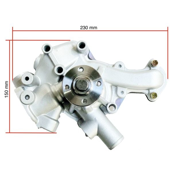 Pompa dell’acqua Yanmar F18 – F46 | FX18 – FX42 | John Deere 3120 – 4710 | 3TNE82 – 3TNE88 | Incl. Termostato