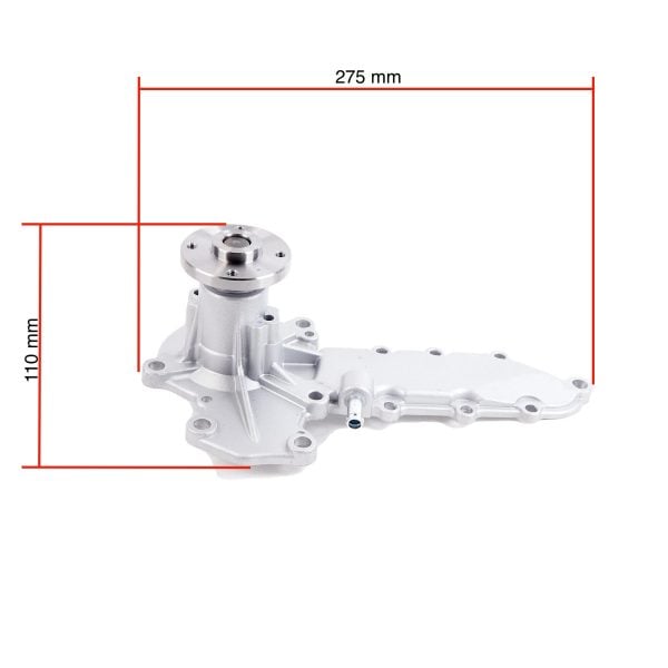 Pompe à eau Kubota D1803M | V2203 M-DI | V2403 avec tuyau supplémentaire
