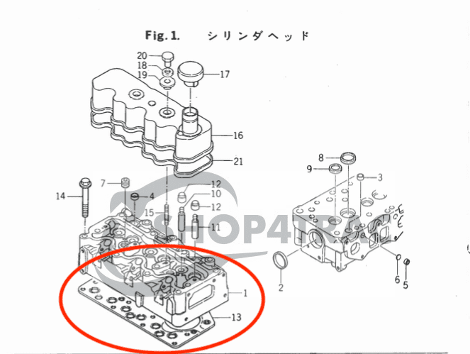 Koppakking Iseki Landhope TU180 - Tu205 | TU320 | Shop4Trac Koppakking Iseki Landhope TU180 - Tu205 | TU320 | Shop4Trac