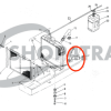 Bovenste Radiateurslang Kubota B 1200 - 1502 | Shop4Trac