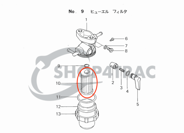 Filterkit Iseki TX1210 – TX2160 | Bolens G152 – G174 | H1704