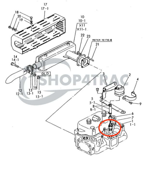 Glühkerze | Thermostart Yanmar | Shop4Trac