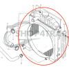 Radiator Iseki TL1900 – TL2700 | TL1901 – TL2701 | TE4270 | incl. cooling water hoses