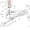 Piston rings Kubota D1703M | D1803M | V2203 (IDI) | V2403 (IDI) engine