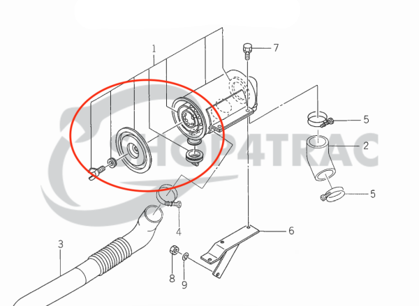 Luftfilter | Iseki Landhope TU120 – TU177F | SIAL TF3-TF17 | SG13 – SG17 | TU318