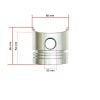 Piston Kubota D750 | Z500 | B1200 | B5200 | B7001 | B7100 | XB-1