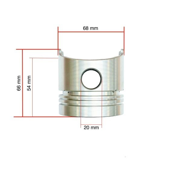 Piston Kubota D750 | Z500 | B1200 | B5200 | B7001 | B7100 | XB-1