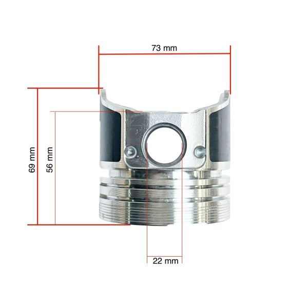 Piston Kubota D905 | V1205 – A-15 | B1700 | B1710 | BX2200 | BX23 | Bobcat 553 | Giant