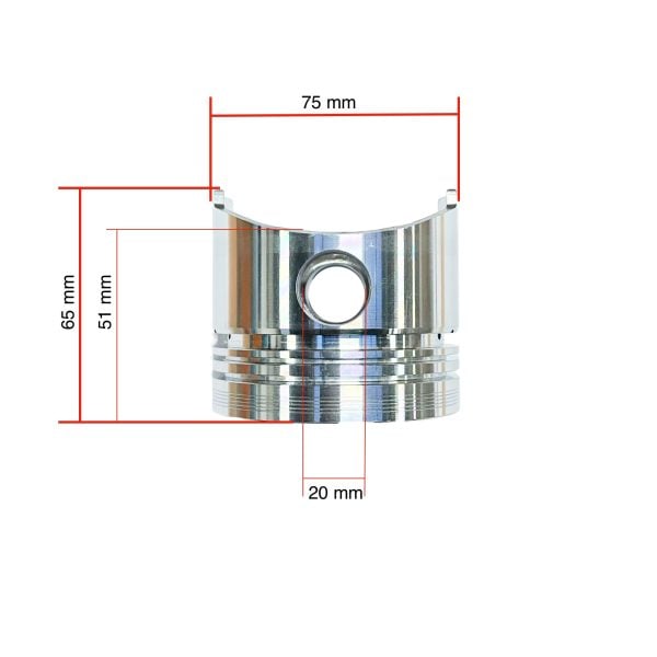 Zuiger Kubota D950 | B1-16 | B1-17 | B1600 | B1702 | B1750