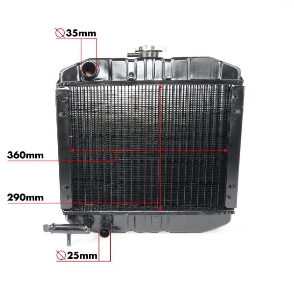 Radiateur Iseki Landhope TU180-