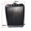 Radiator Iseki TL1900 – TL2700 | TL1901 – TL2701 | TE4270 | incl. cooling water hoses