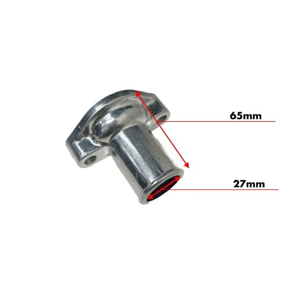 Thermostaathuis | aansluiting aan koelslang Kubota | Shop4Trac