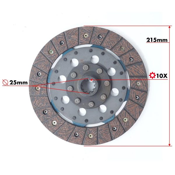 Disco de embrague Kubota GL | GT | L | X | Tienda4Trac
