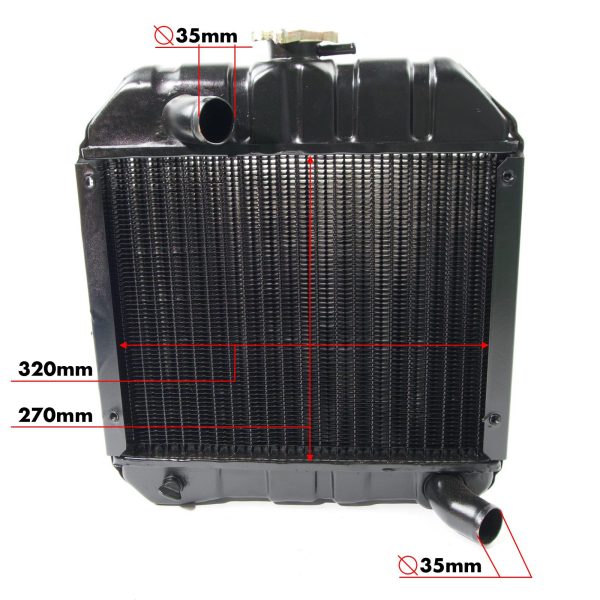 Radiator Kubota B7000