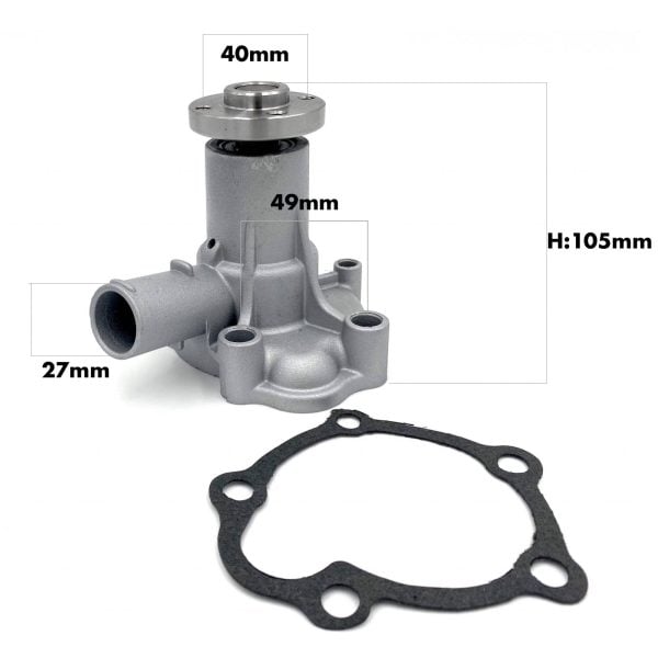 Waterpomp Yanmar F serie | YM serie | 3T72 motor