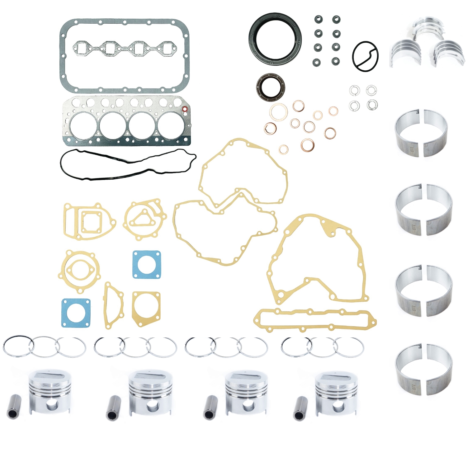 Repair kit Mitsubishi S4L | S4L2 | Vetus | Solé | Deutz | Atlas