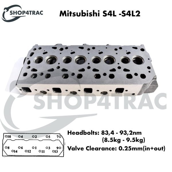 Cilinderkop Mitsubishi S4L