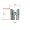 Piston Mitsubishi KE70 | Iseki TX1300 | Mitsubishi D1300