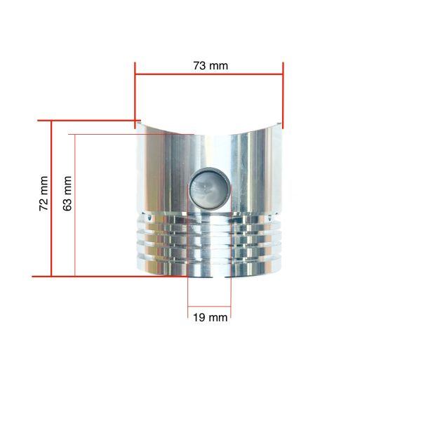 Piston Mitsubishi KE70 | Iseki TX1300 | Mitsubishi D1300