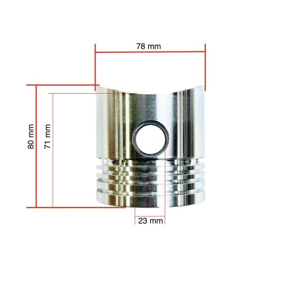 Pistón Mitsubishi KE75 | Iseki TX1500 | Mitsubishi D1500