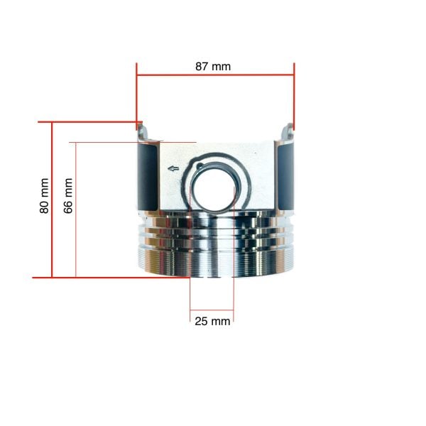 Piston Kubota D1703M-DI | D1803M-dI | V2203M-DI | V2403M-DI engine