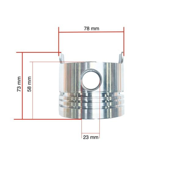Pistón Mitsubishi S3L | S3L2 | S4L | S4L2