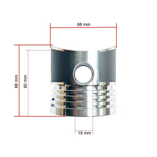Piston K3B | KE55 Mitsubishi | Iseki TX | TU