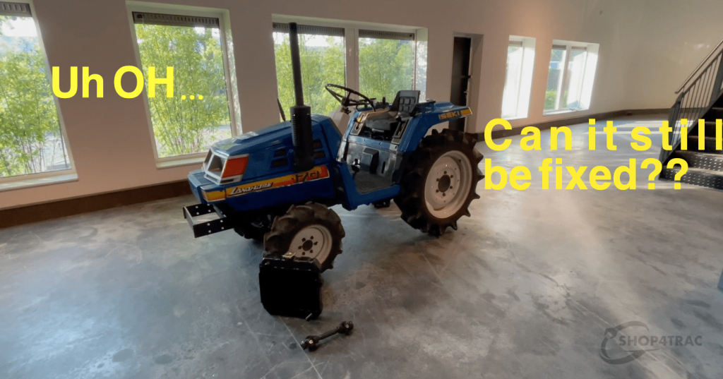 Iseki TU170 Landhope broke down – What are important parts to check?