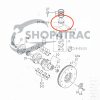 Tłok Iseki TE4270, TL1901, TL2100, TL2300, TL2500 | E3AE1, 3AE1 | Sklep4Trac