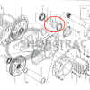 Achteras seal Bolens | Iseki TL | keerring TL2100, TL2300, TL2500, TL2700 | Shop4Trac