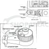 Light switch general mini tractor Iseki | Kubota | Bolens | Shop4Trac