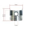 Piston Mitsubishi L2E – L3E | Pin 21mm