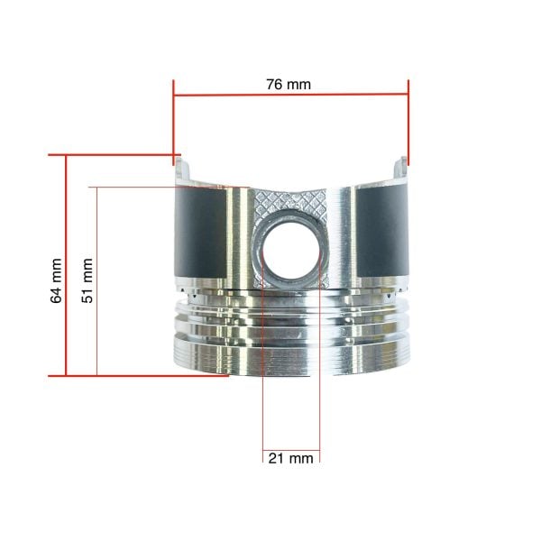 Piston Mitsubishi L2E – L3E | Pin 21mm