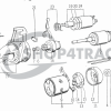 Startmotor Iseki TM- TXG - SF | E3100-3112 | 228000-8160 | Shop4Trac
