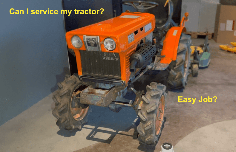 Changing filters yourself on your mini tractor – How easy is it?