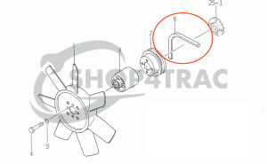V-belt Iseki TX1300 - TX1500 | Shop4Trac