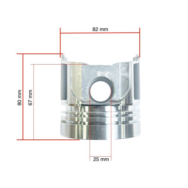 Piston Kubota D1302 DI | V1702 DI | L2250 | L2850 | M4030