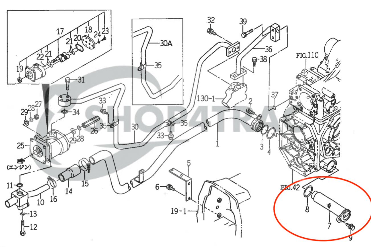 Hydrauliekfilter Iseki TM | TLE | TH | TA | SF | Shop4Trac Hydrauliekfilter Iseki TM | TLE | TH | TA | SF | Shop4Trac