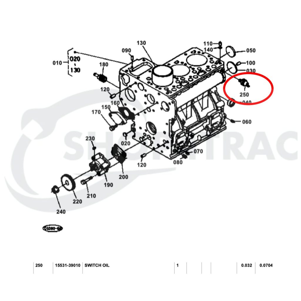 Original Kubota TUBE(PRESSURE,2) 1J52018650