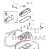 Head gasket Mitsubishi L3A | L3C | Iseki | Pel job | Toro