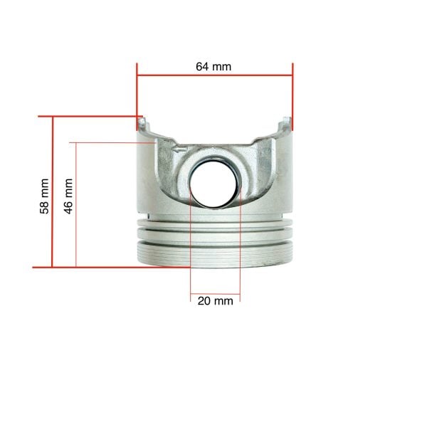 Zuiger Kubota Z402 | Aixam 400