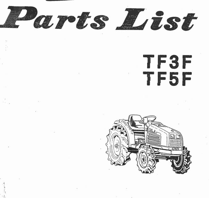 Manuale Iseki SIAL TF3 -5F