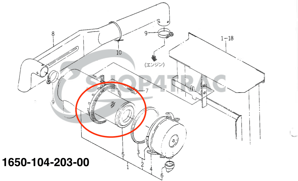 Set filtri Iseki TG GEAS | TG21-33 | Shop4Trac Set filtri Iseki TG GEAS | TG21-33 | Shop4Trac