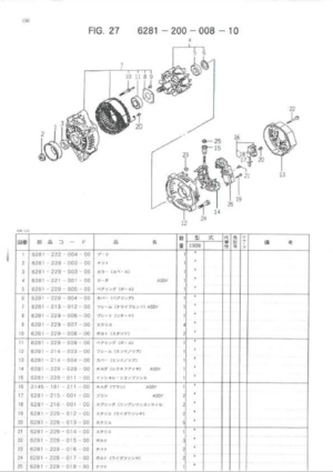 Manual Iseki GEAS TG 27 - TG33