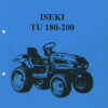 Manuale Iseki Landhope TU180-200F