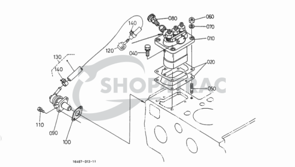 Kraftstoffförderpumpe Kubota D1403-D1803 | V1903-V2403